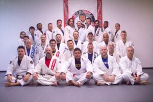 Picture showing the BJJ class